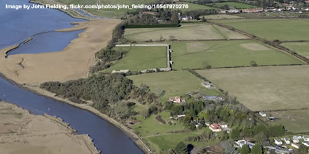 Burgh Castle and Breydon Water